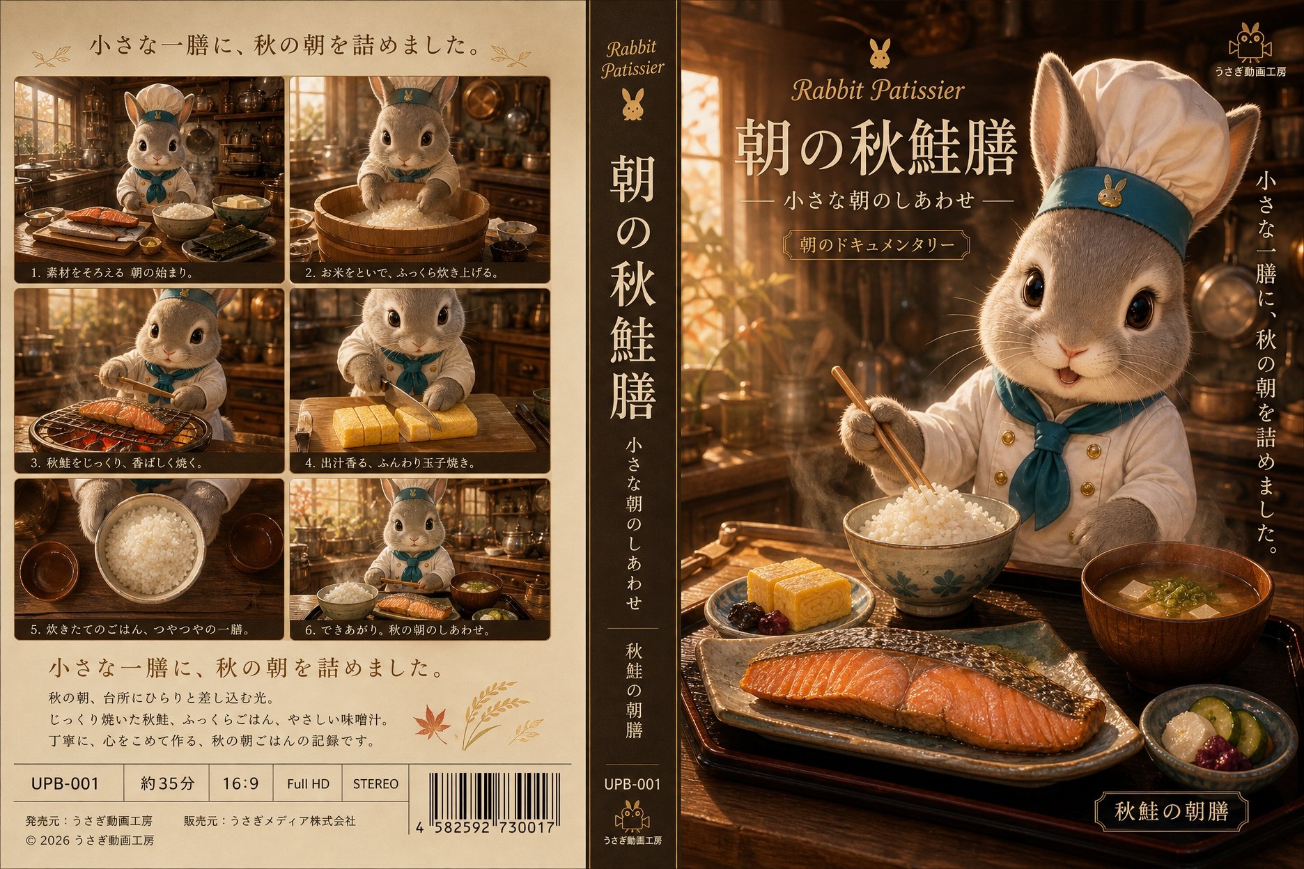 鮭の朝食セットのDVDジャケット