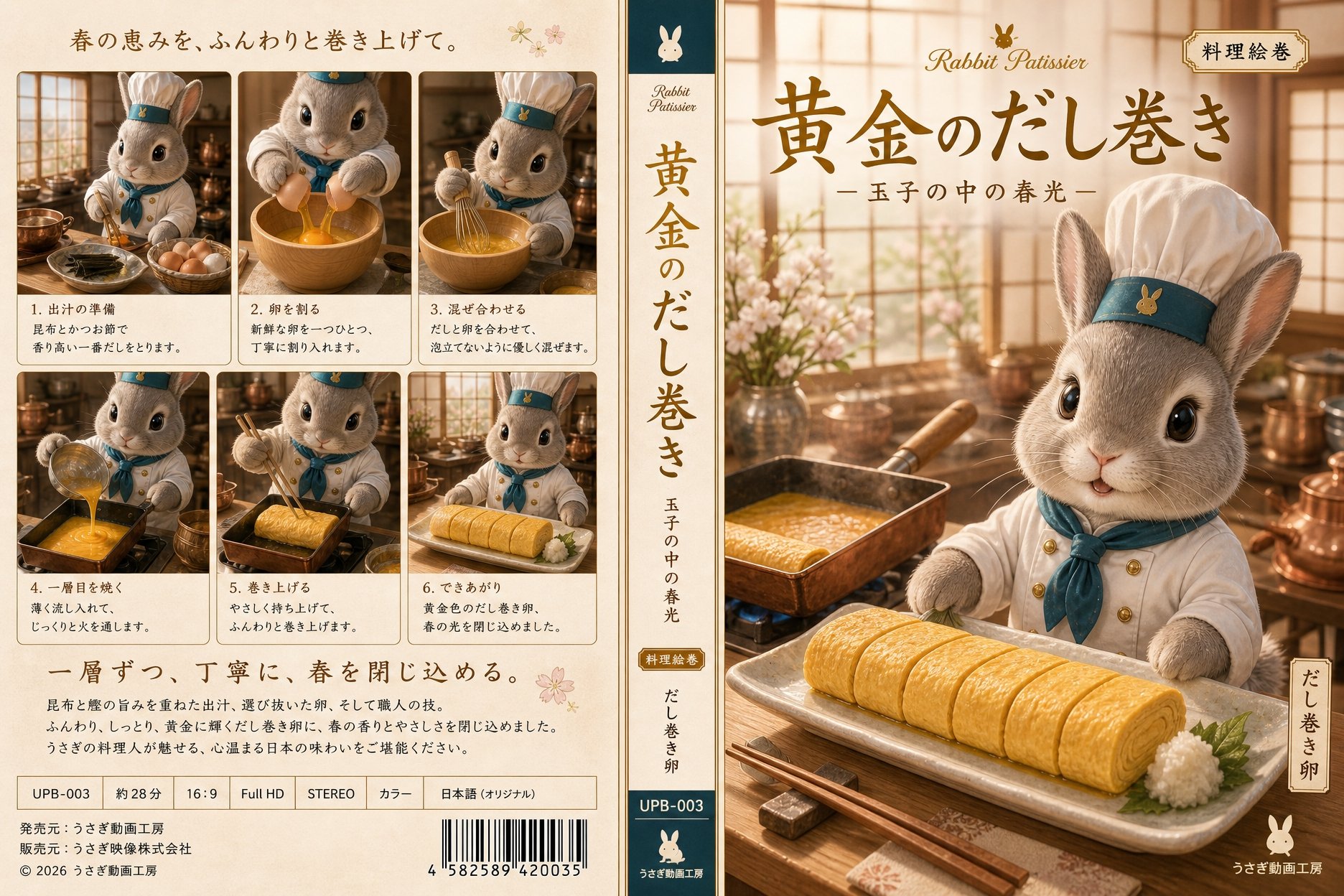 だし巻き卵のDVDジャケット