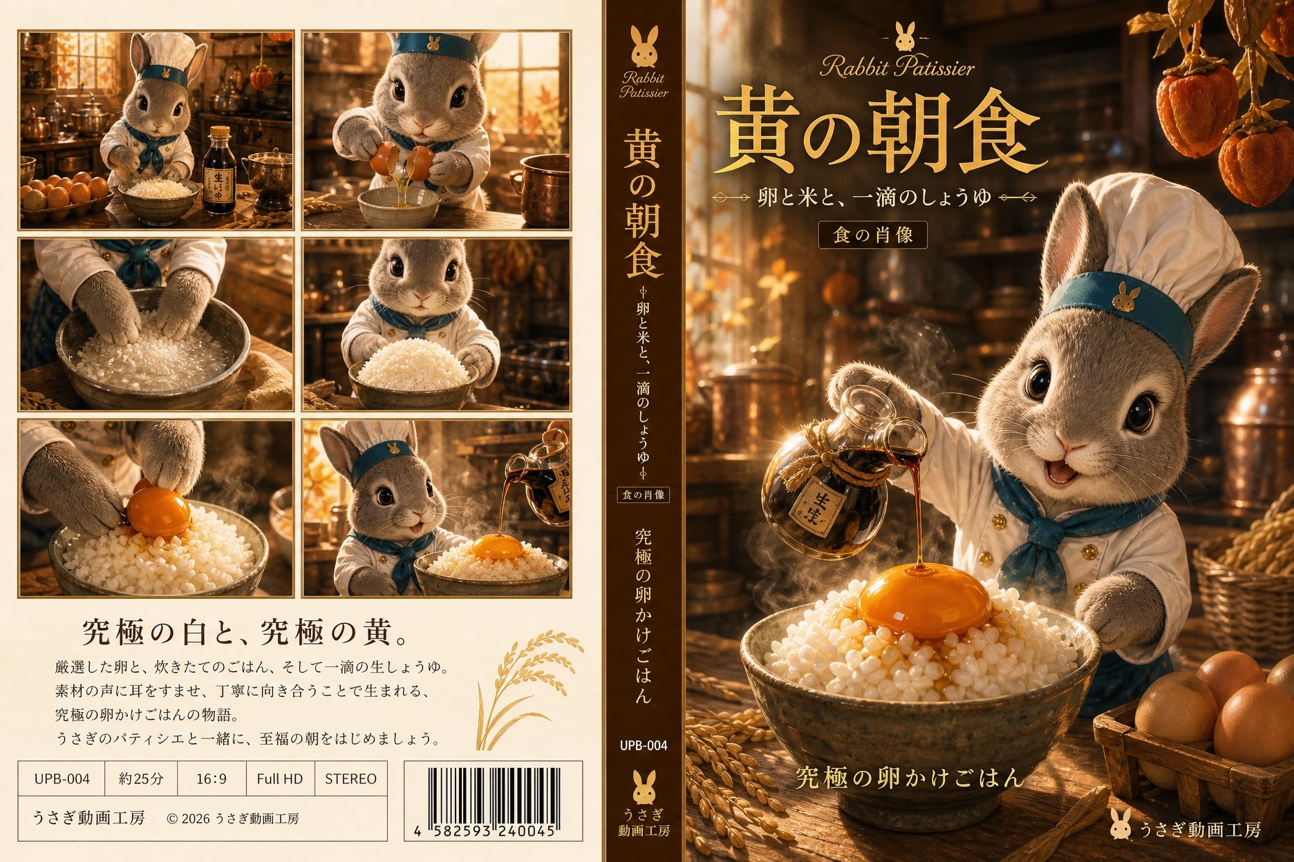 究極の卵かけごはんのDVDジャケット