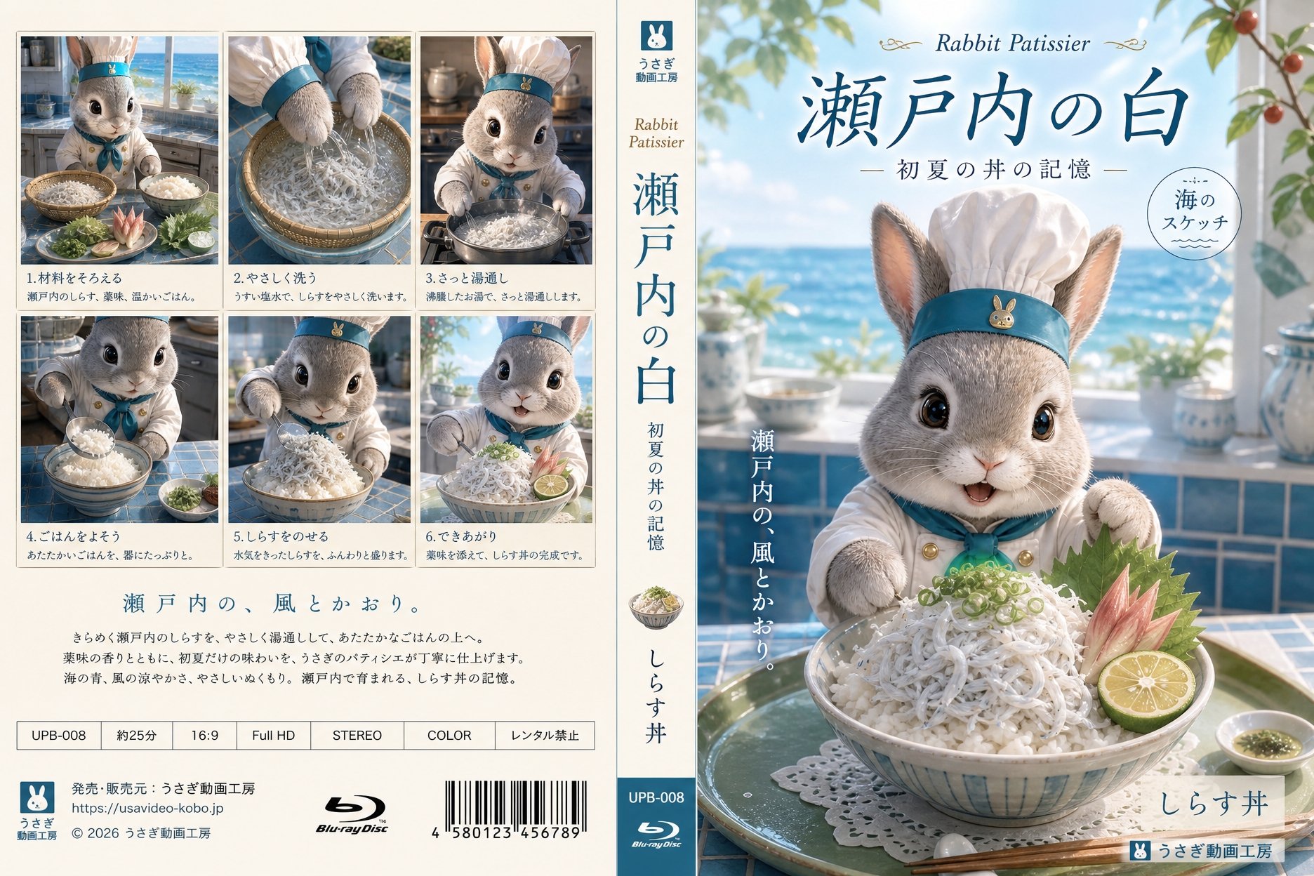 しらす丼のDVDジャケット