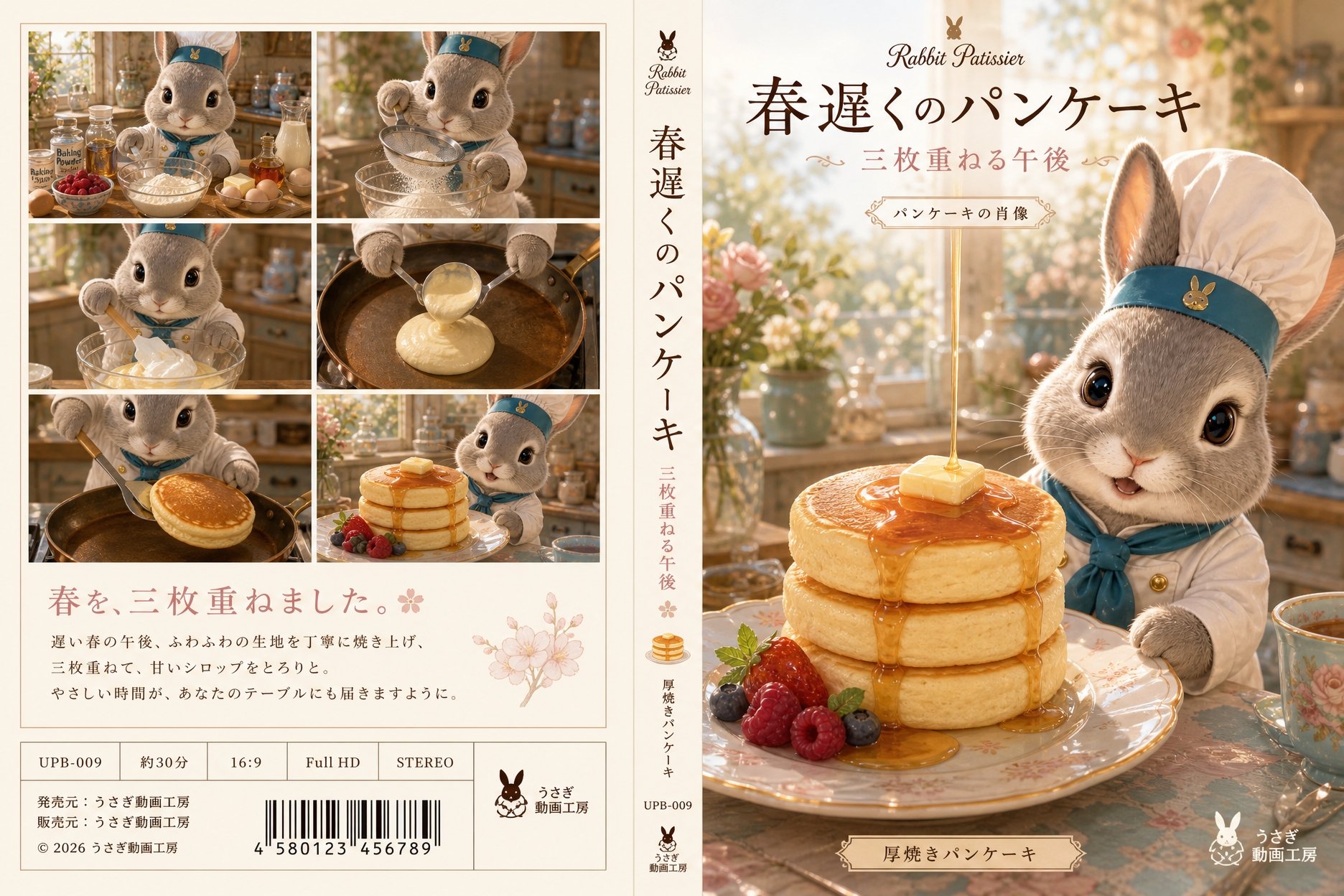 厚焼きパンケーキのDVDジャケット