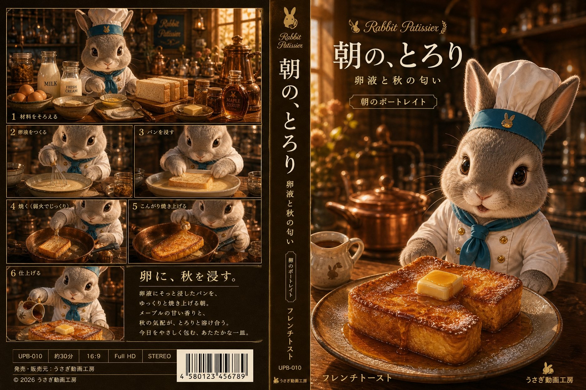 フレンチトーストのDVDジャケット