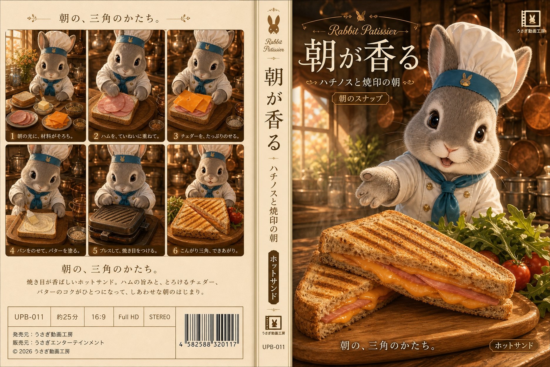 ホットサンドのDVDジャケット