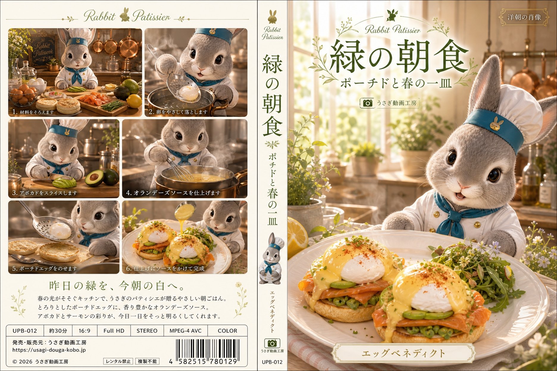 エッグベネディクトのDVDジャケット