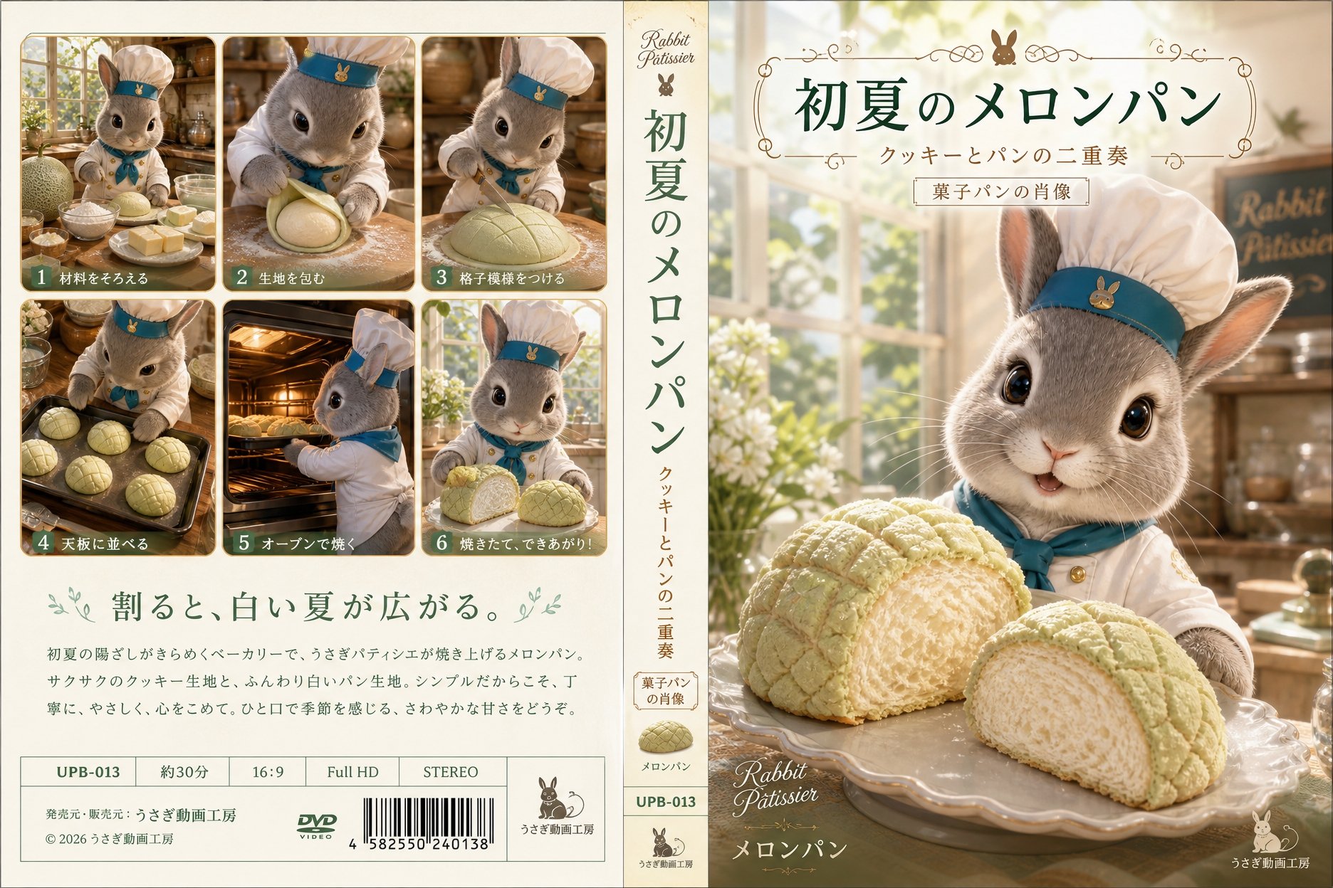 メロンパンのDVDジャケット