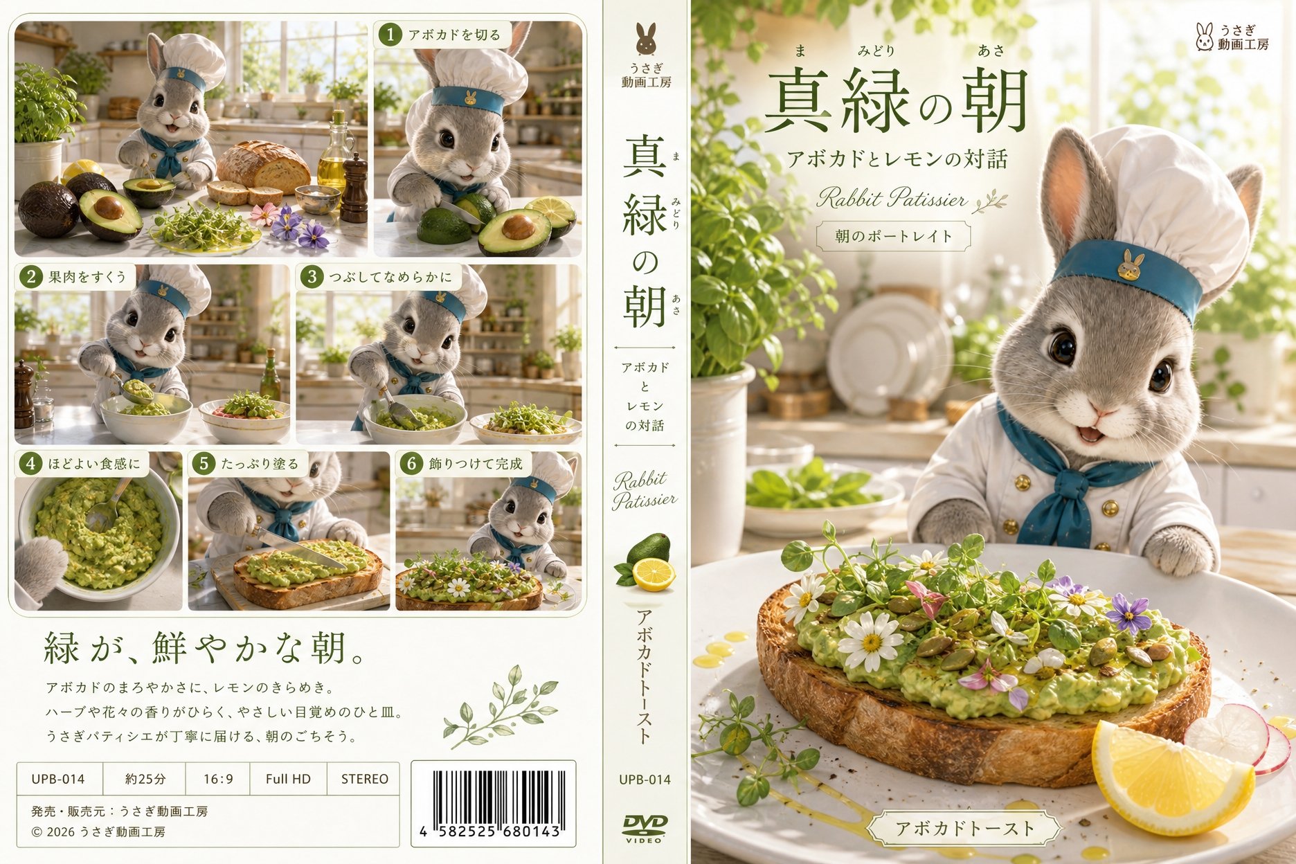 アボカドトーストのDVDジャケット