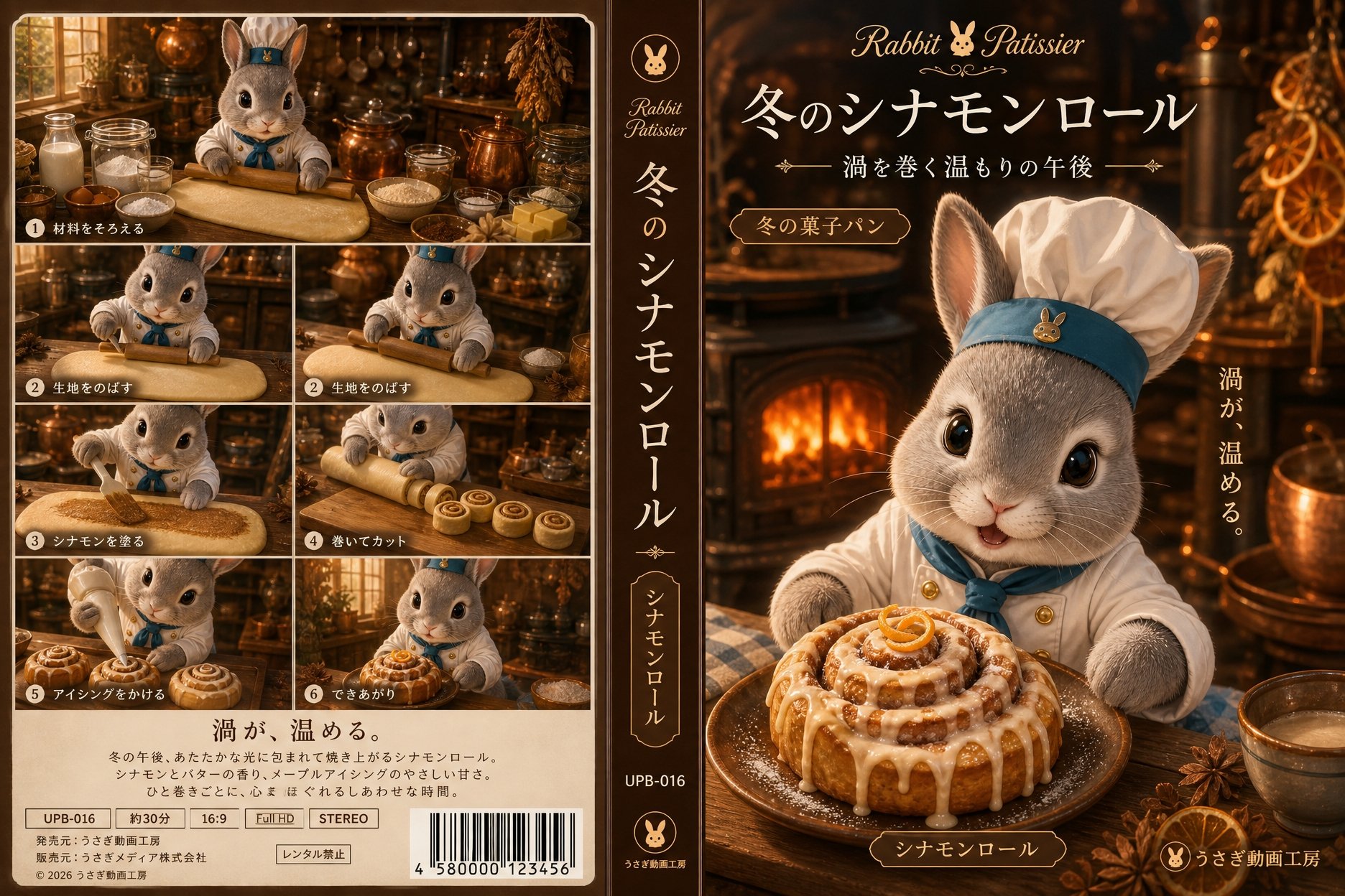 シナモンロールのDVDジャケット