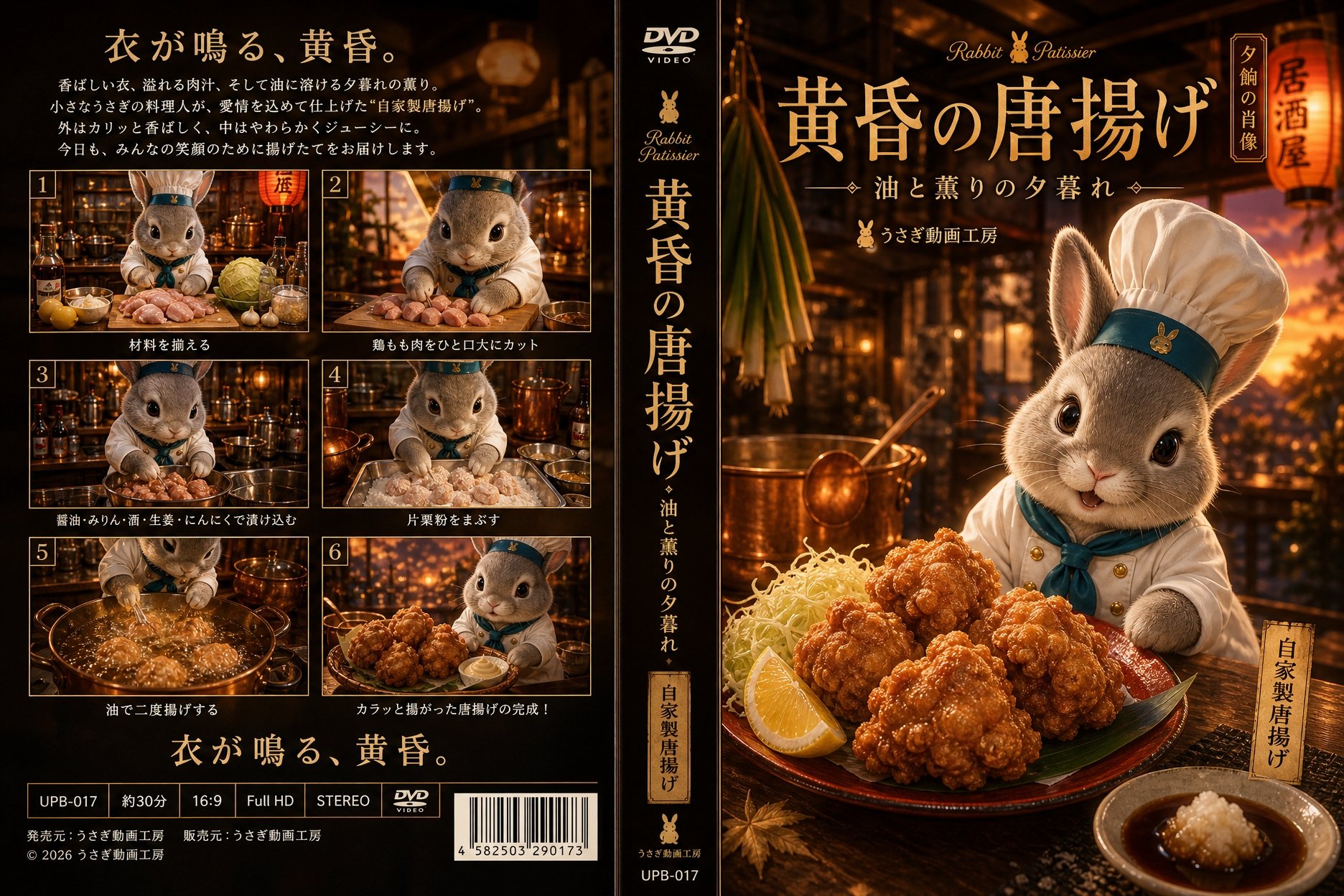 唐揚げのDVDジャケット