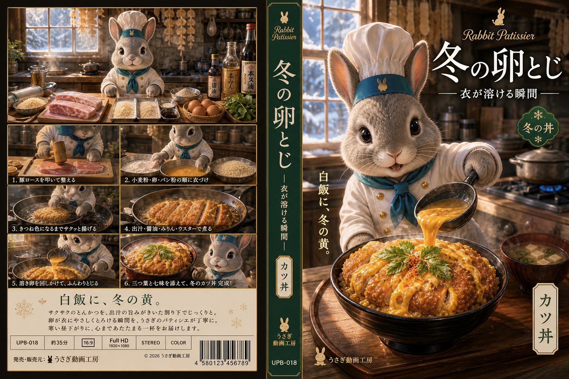 カツ丼のDVDジャケット
