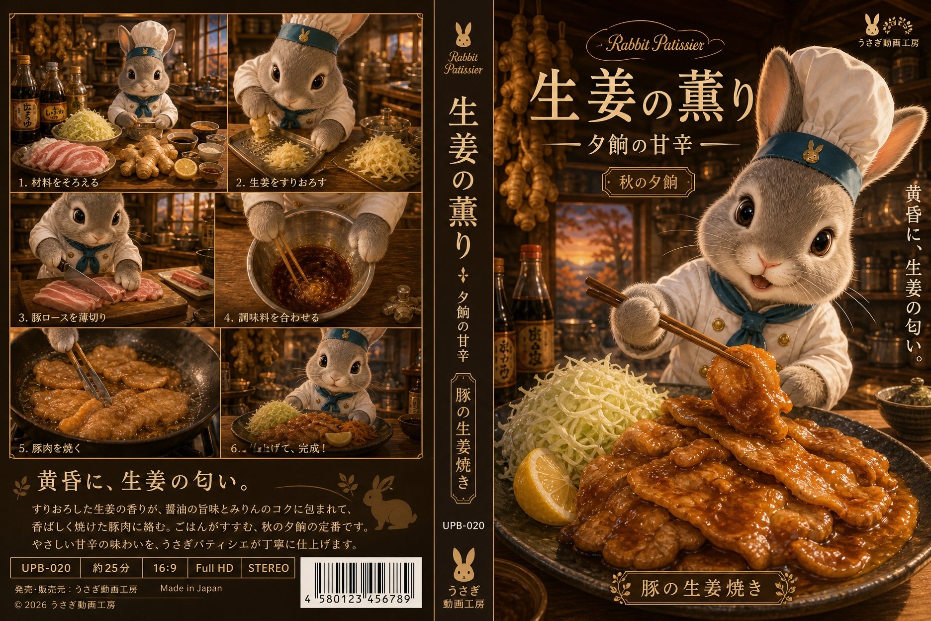 生姜焼きのDVDジャケット