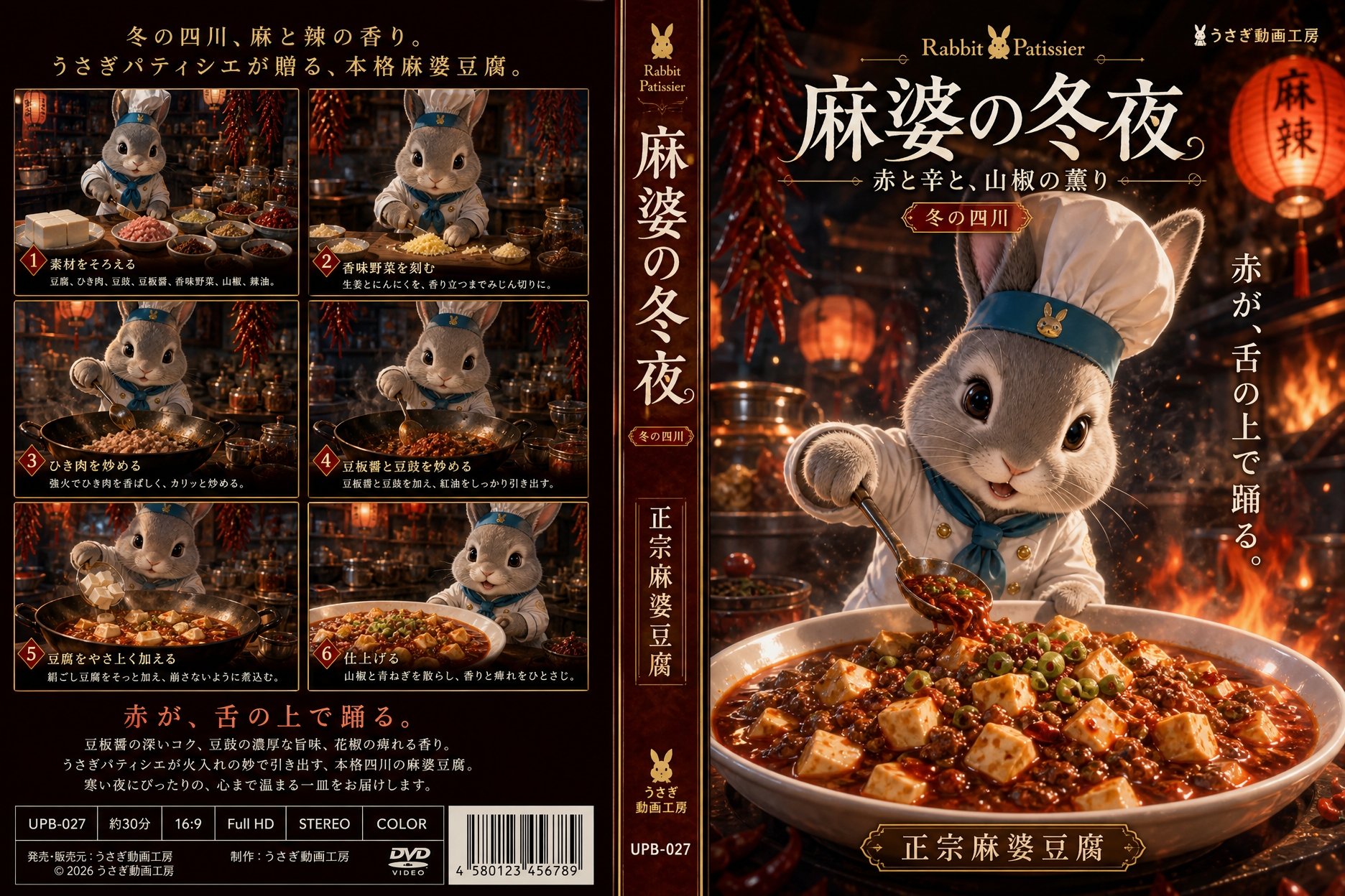 麻婆豆腐のDVDジャケット
