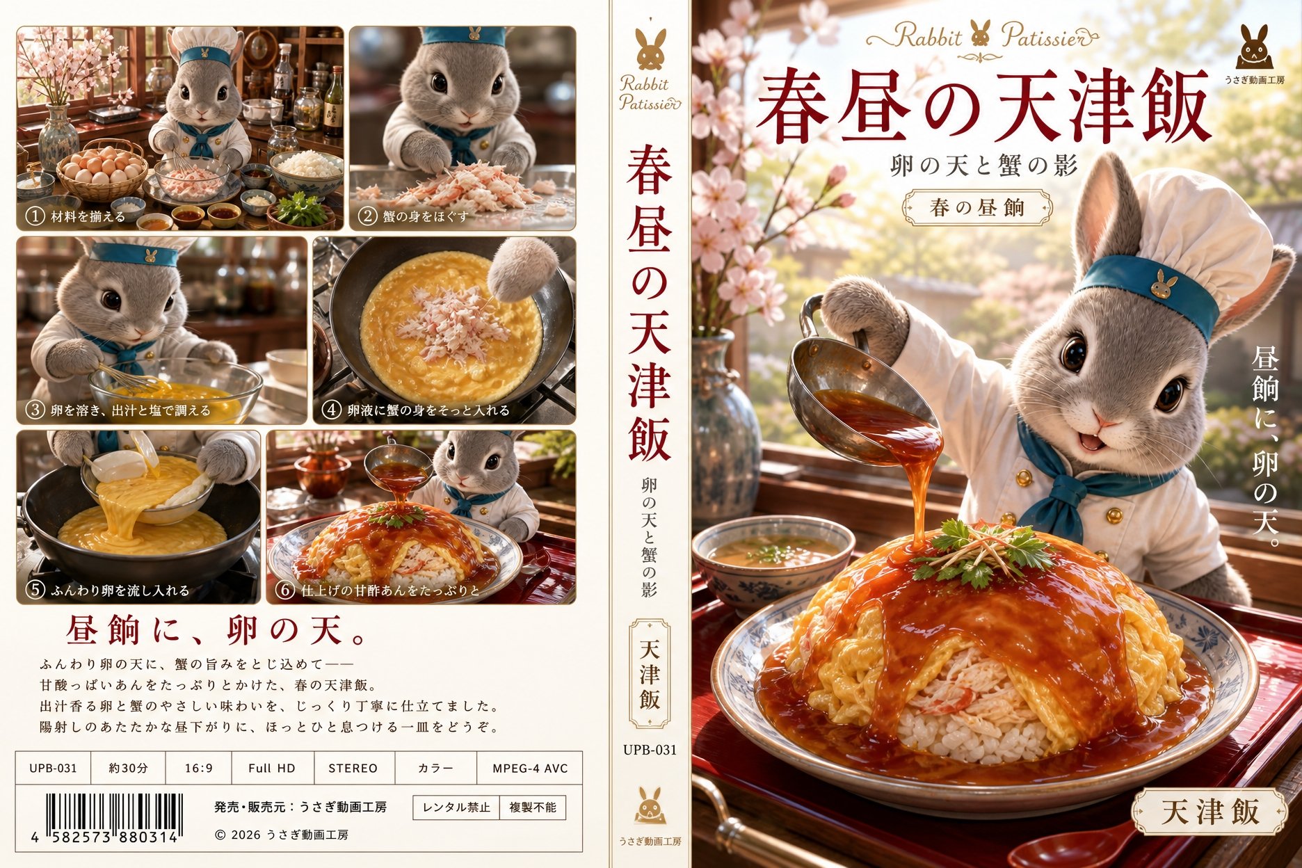 天津飯のDVDジャケット