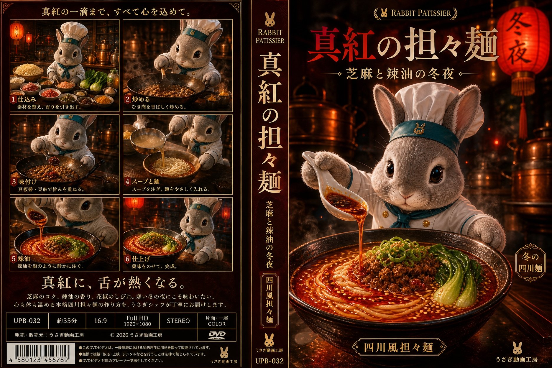 担々麺のDVDジャケット