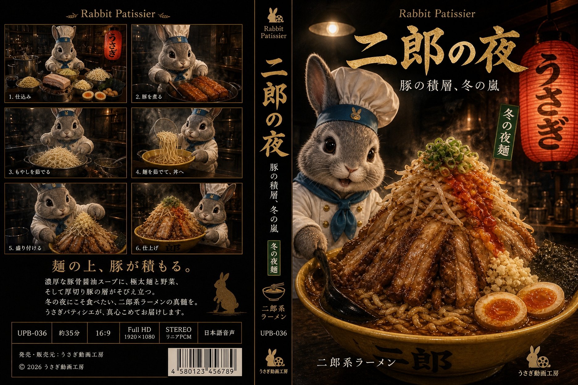 二郎系ラーメンのDVDジャケット