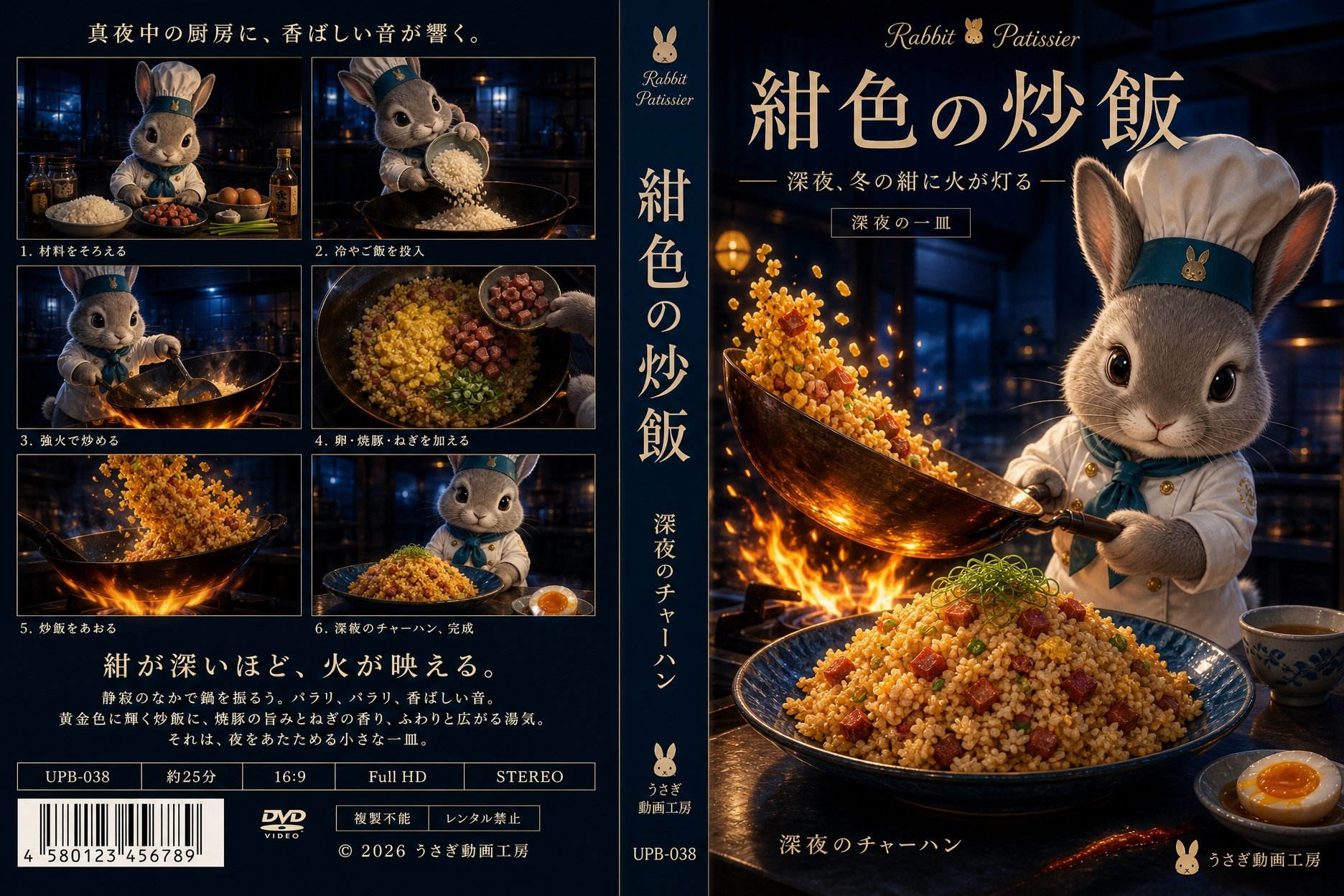 深夜のチャーハンのDVDジャケット