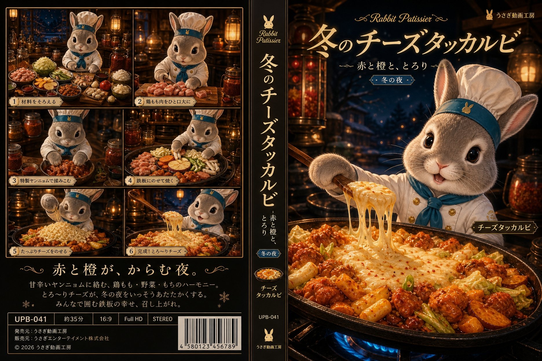 チーズタッカルビのDVDジャケット