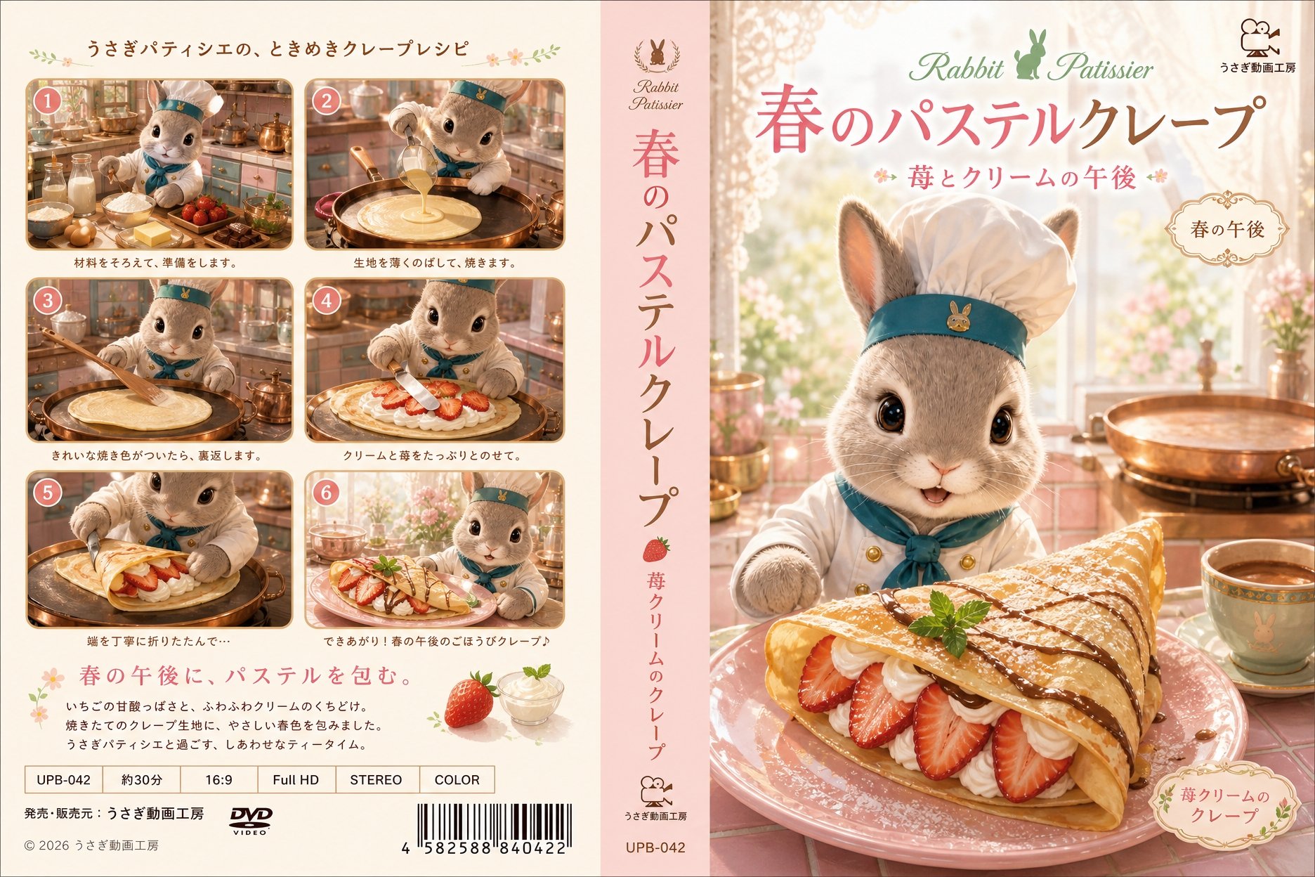 クレープのDVDジャケット