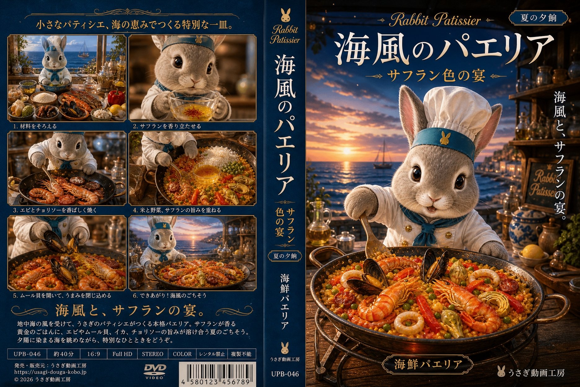 パエリアのDVDジャケット