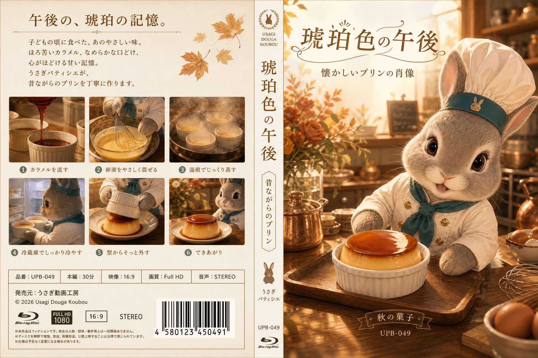 昔ながらのプリンのDVDジャケット