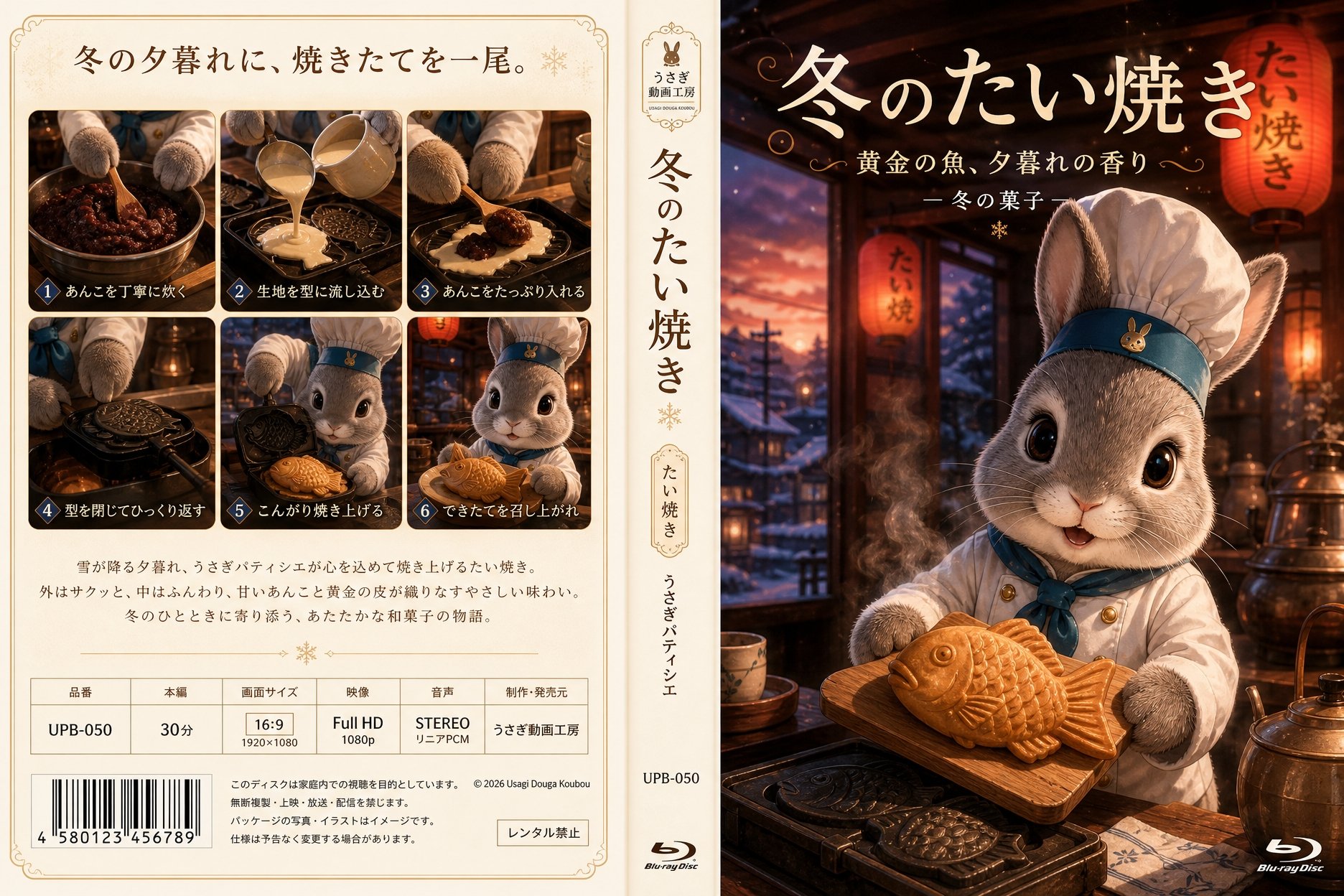 たい焼きのDVDジャケット