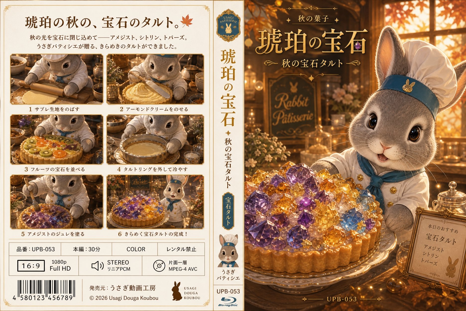 宝石タルトのDVDジャケット