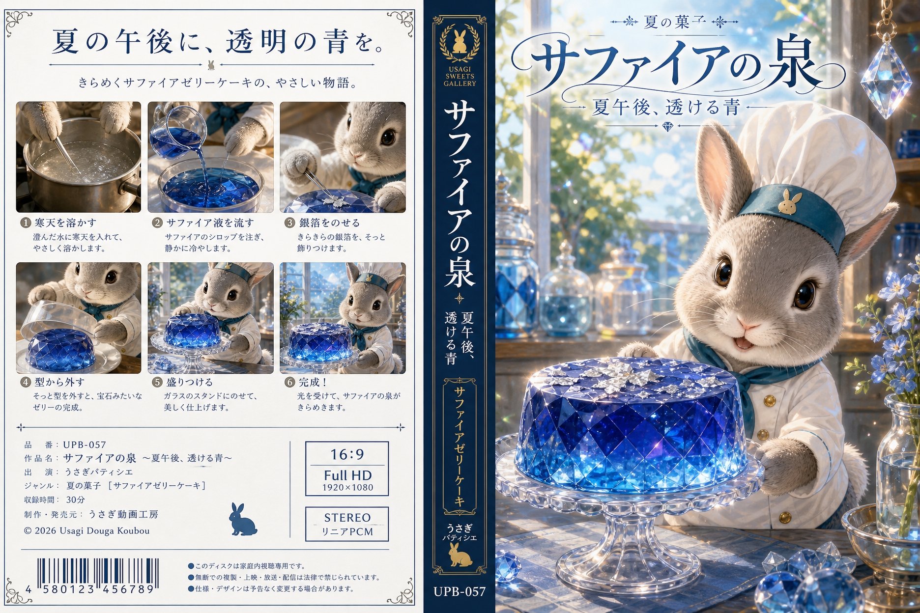 サファイアゼリーケーキのDVDジャケット