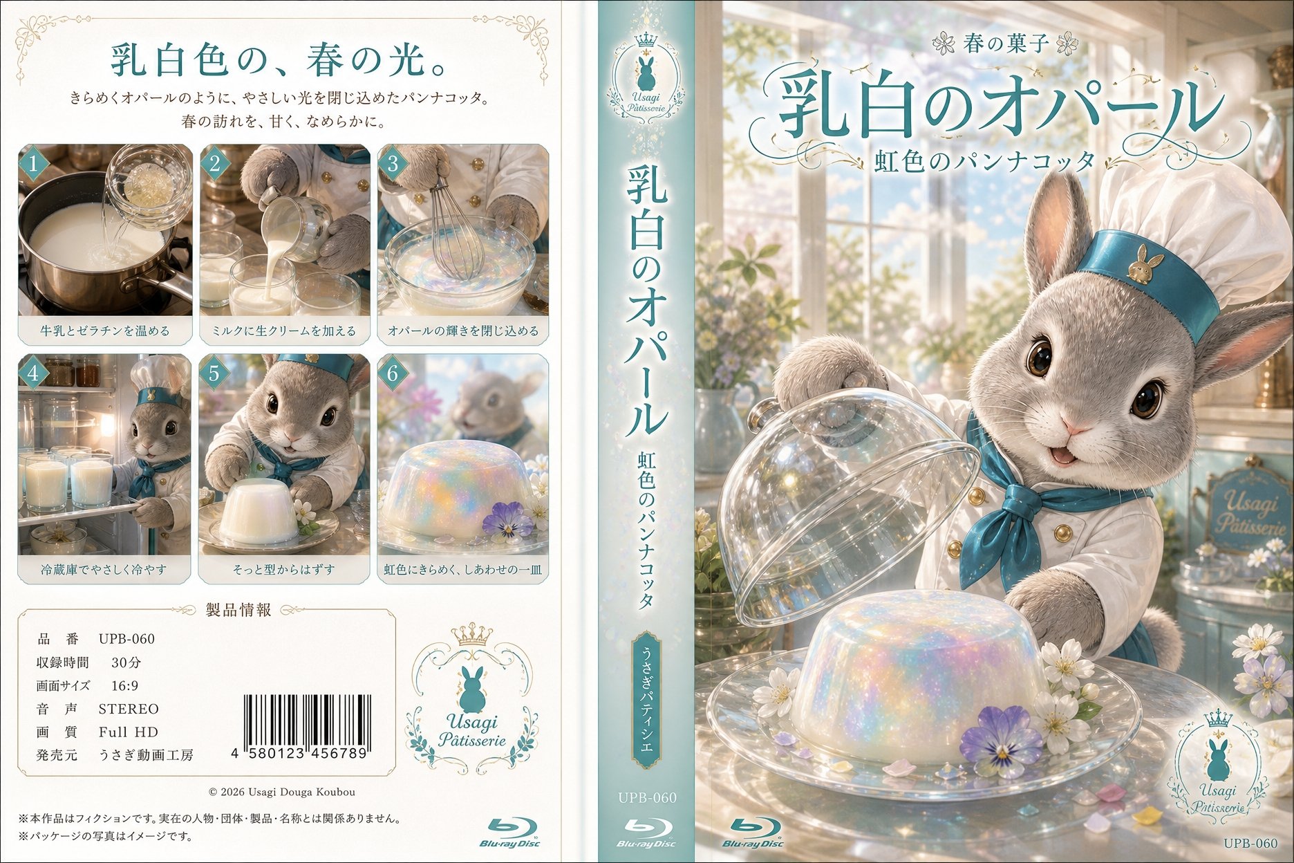 オパールパンナコッタのDVDジャケット