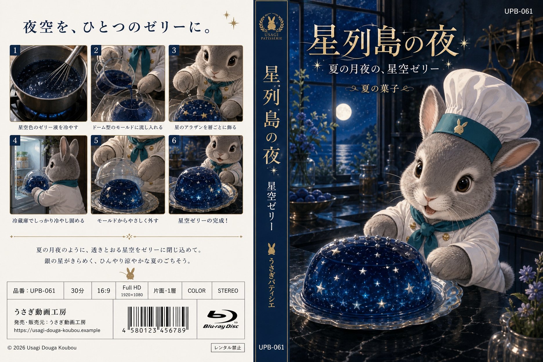 星空ゼリーのDVDジャケット