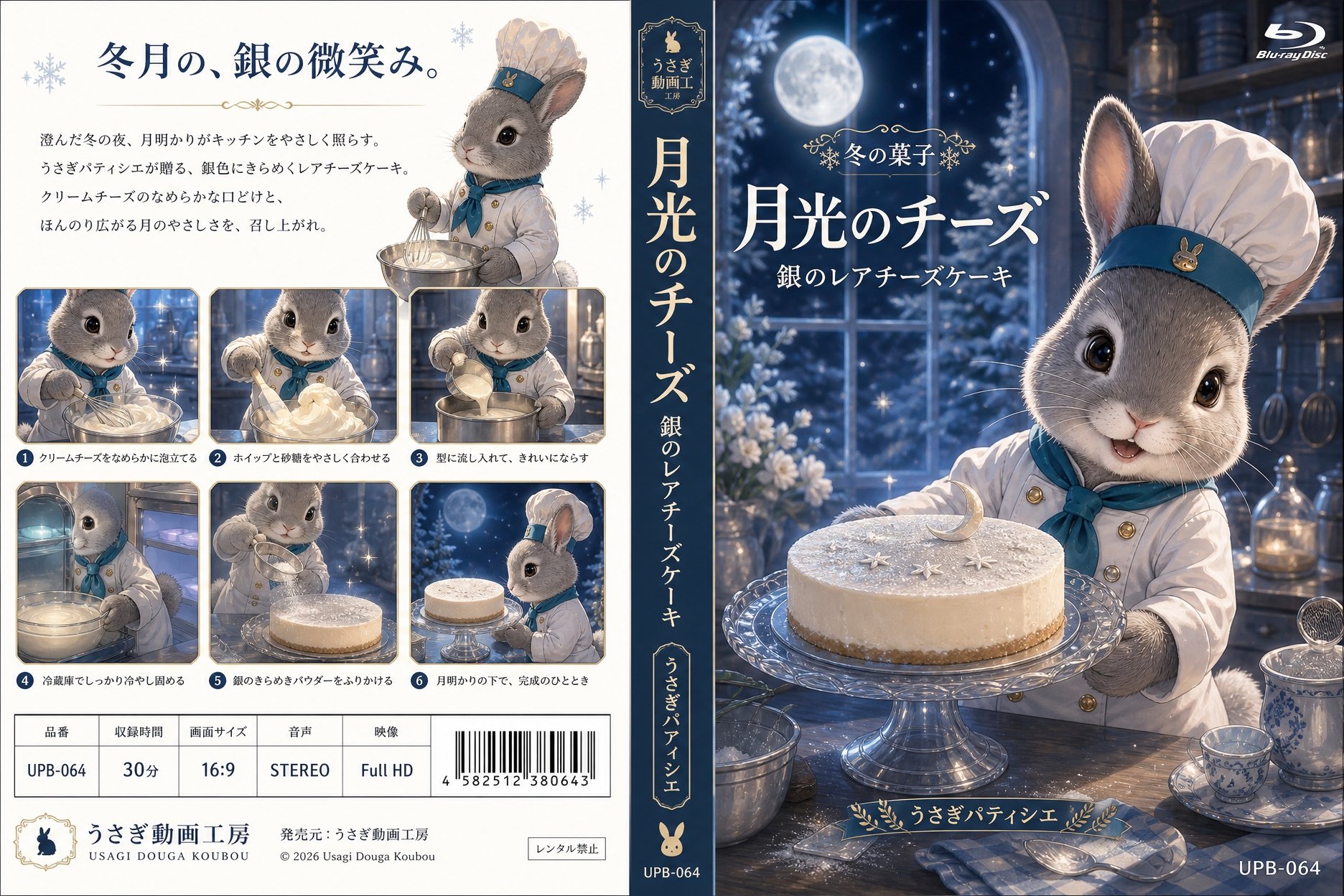 月光レアチーズケーキのDVDジャケット