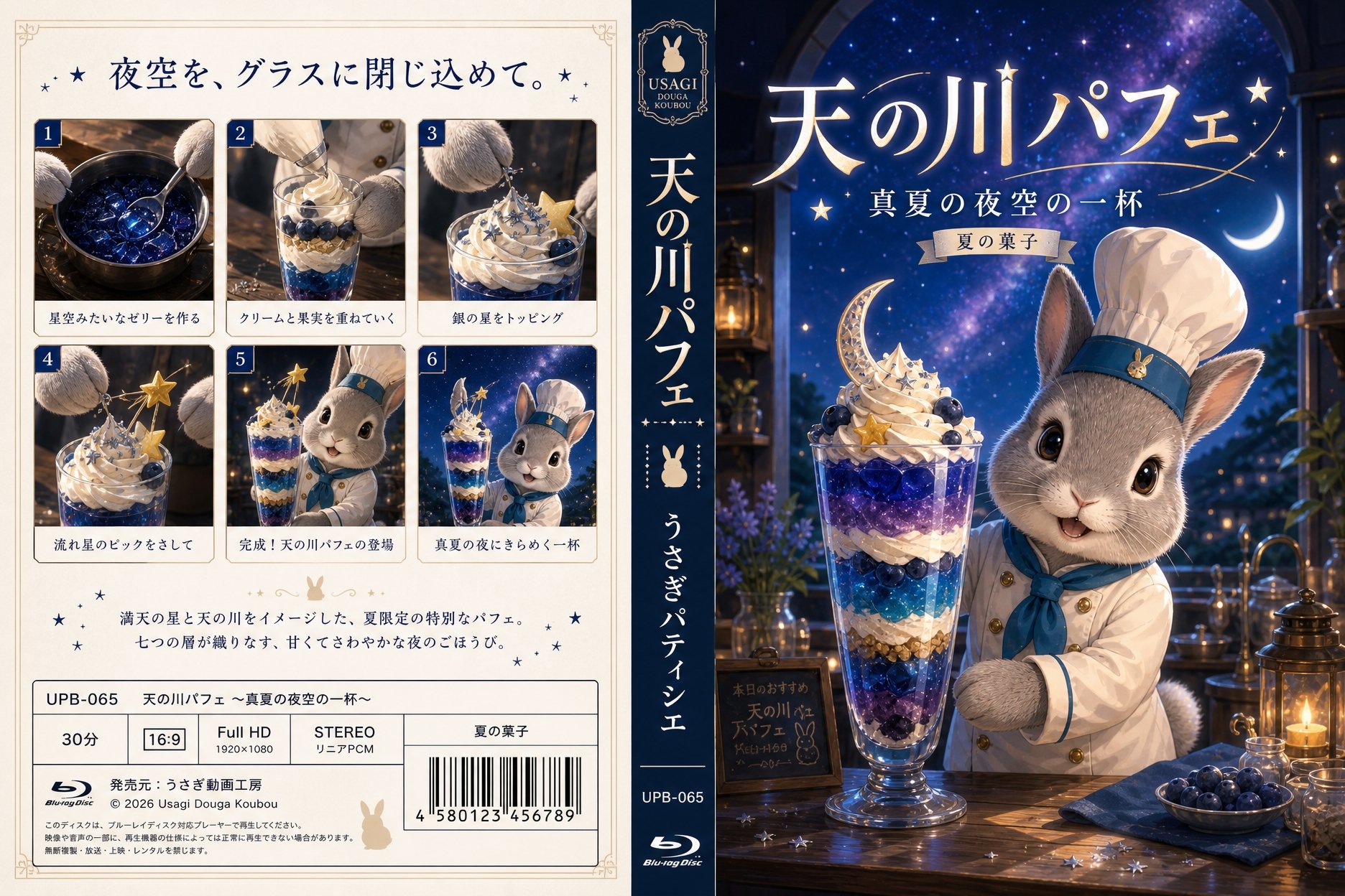 天の川パフェのDVDジャケット