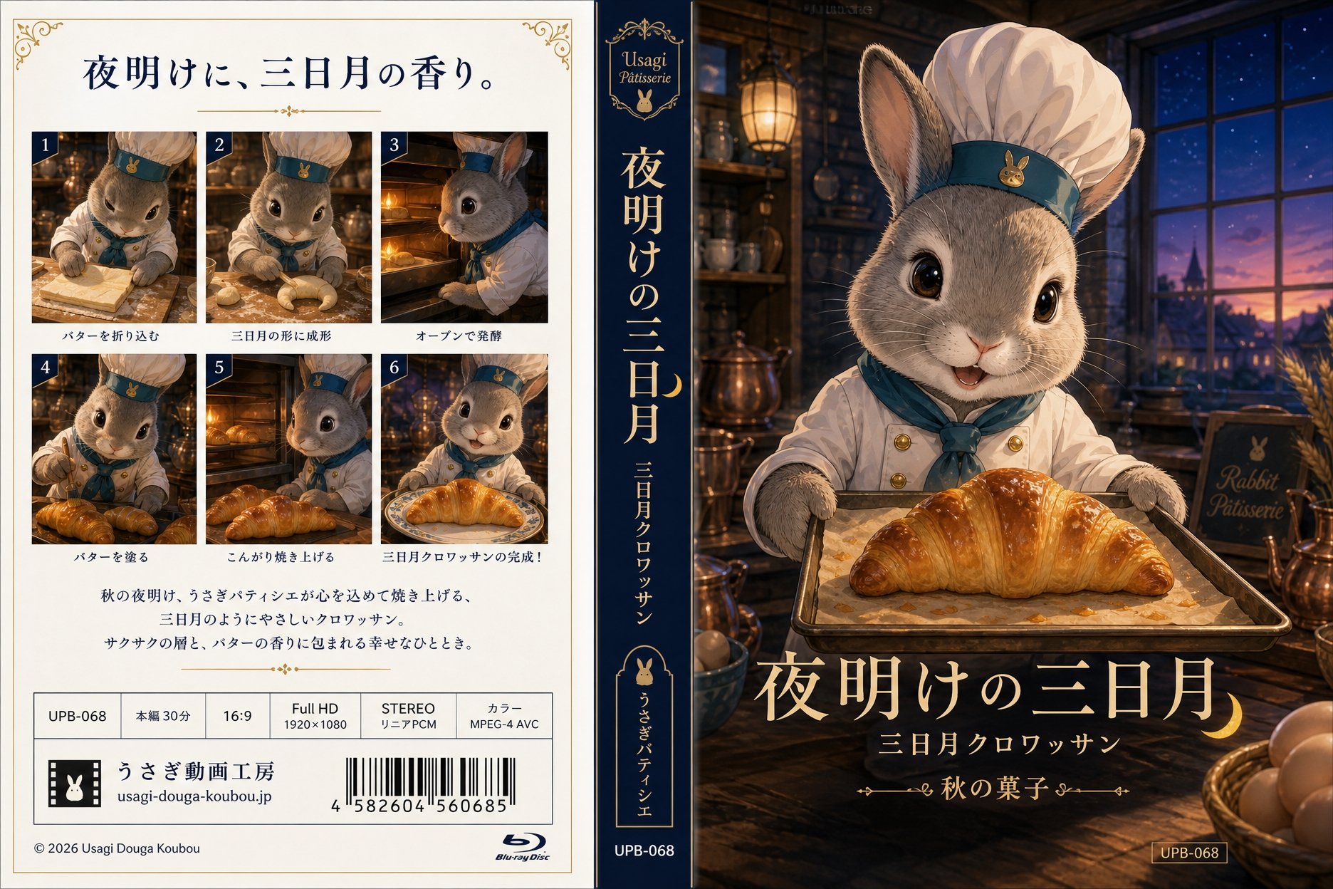 三日月クロワッサンのDVDジャケット