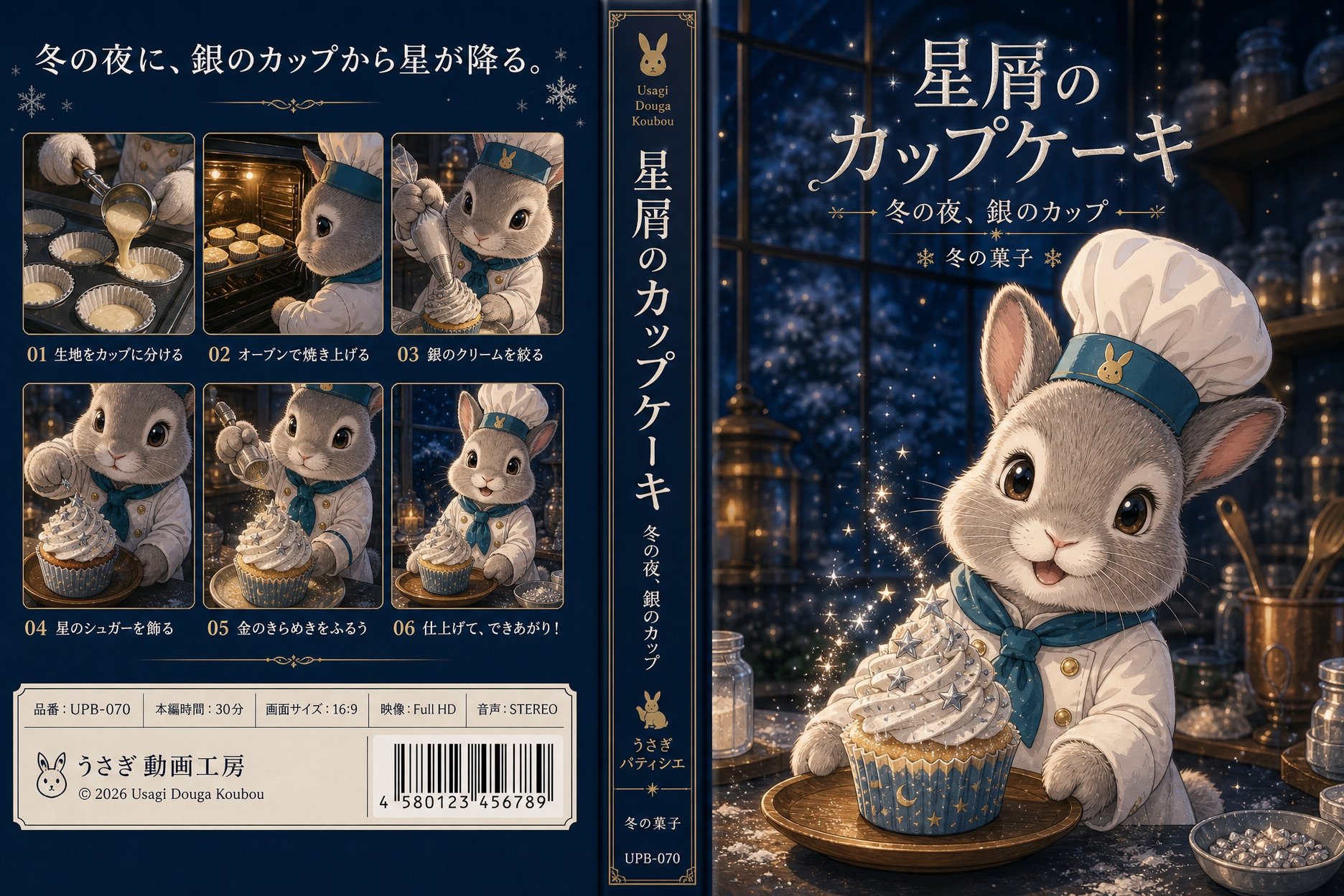 星屑カップケーキのDVDジャケット