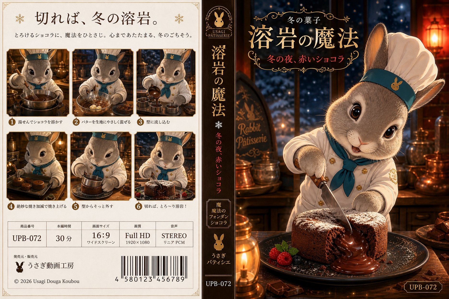 魔法のフォンダンショコラのDVDジャケット