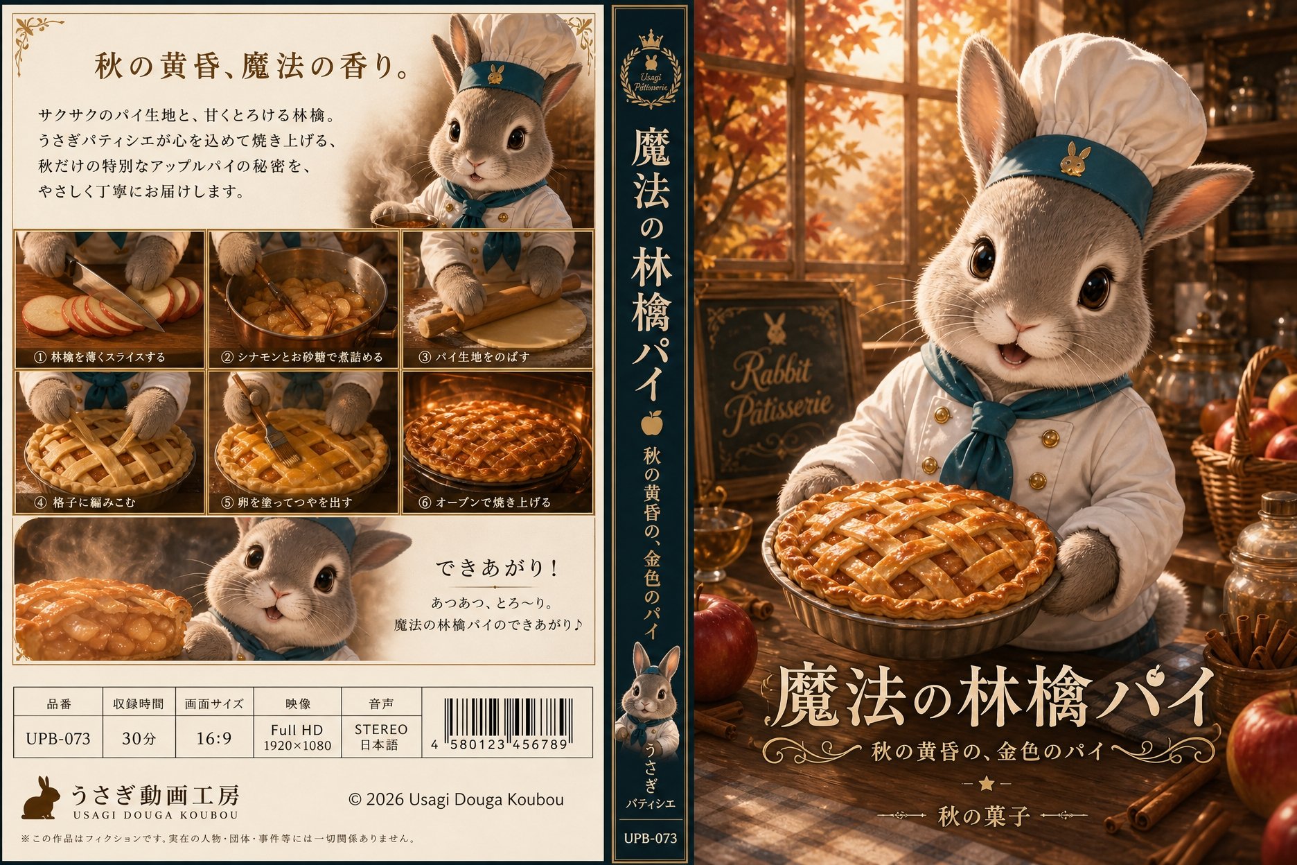 魔法のアップルパイのDVDジャケット