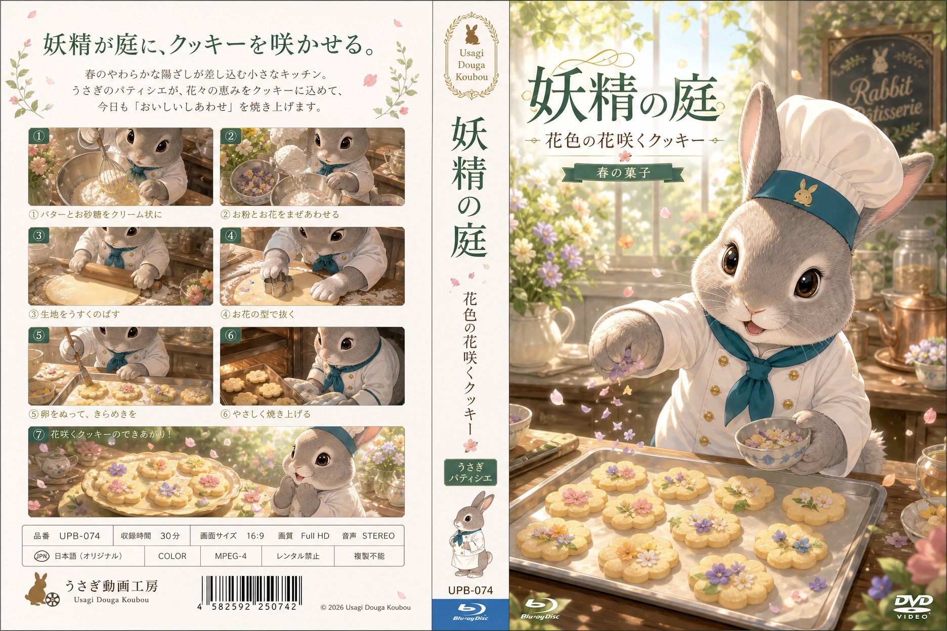妖精のフラワークッキーのDVDジャケット