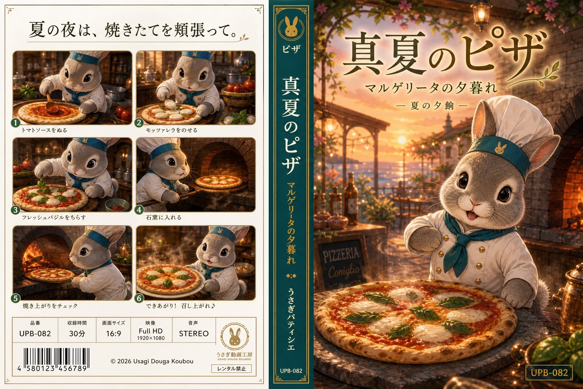 ピザのDVDジャケット