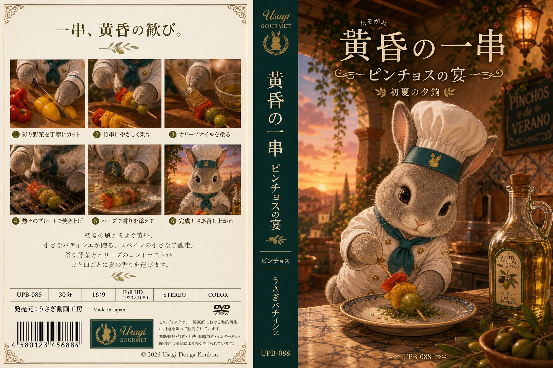 ピンチョスのDVDジャケット