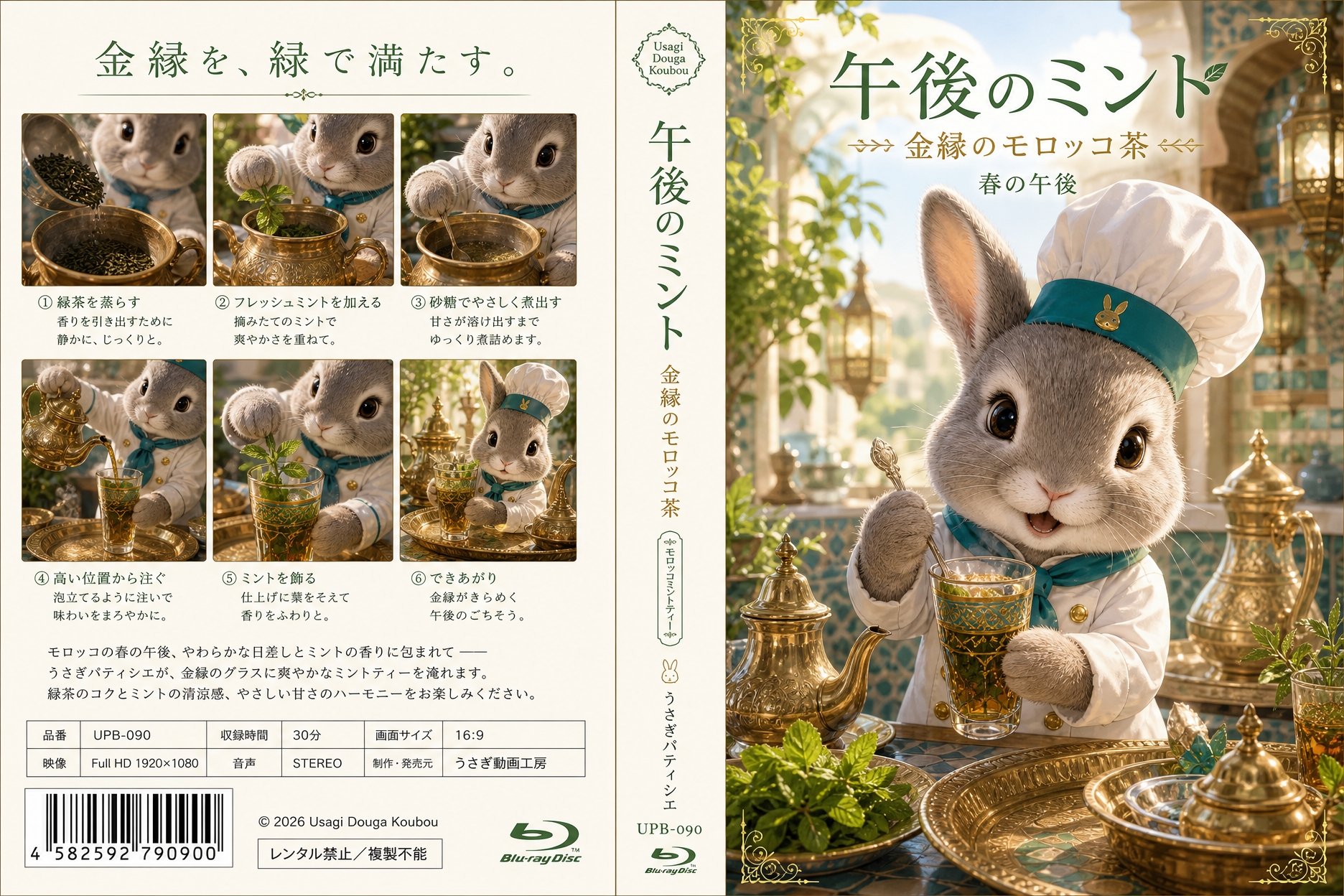 モロッコミントティーのDVDジャケット