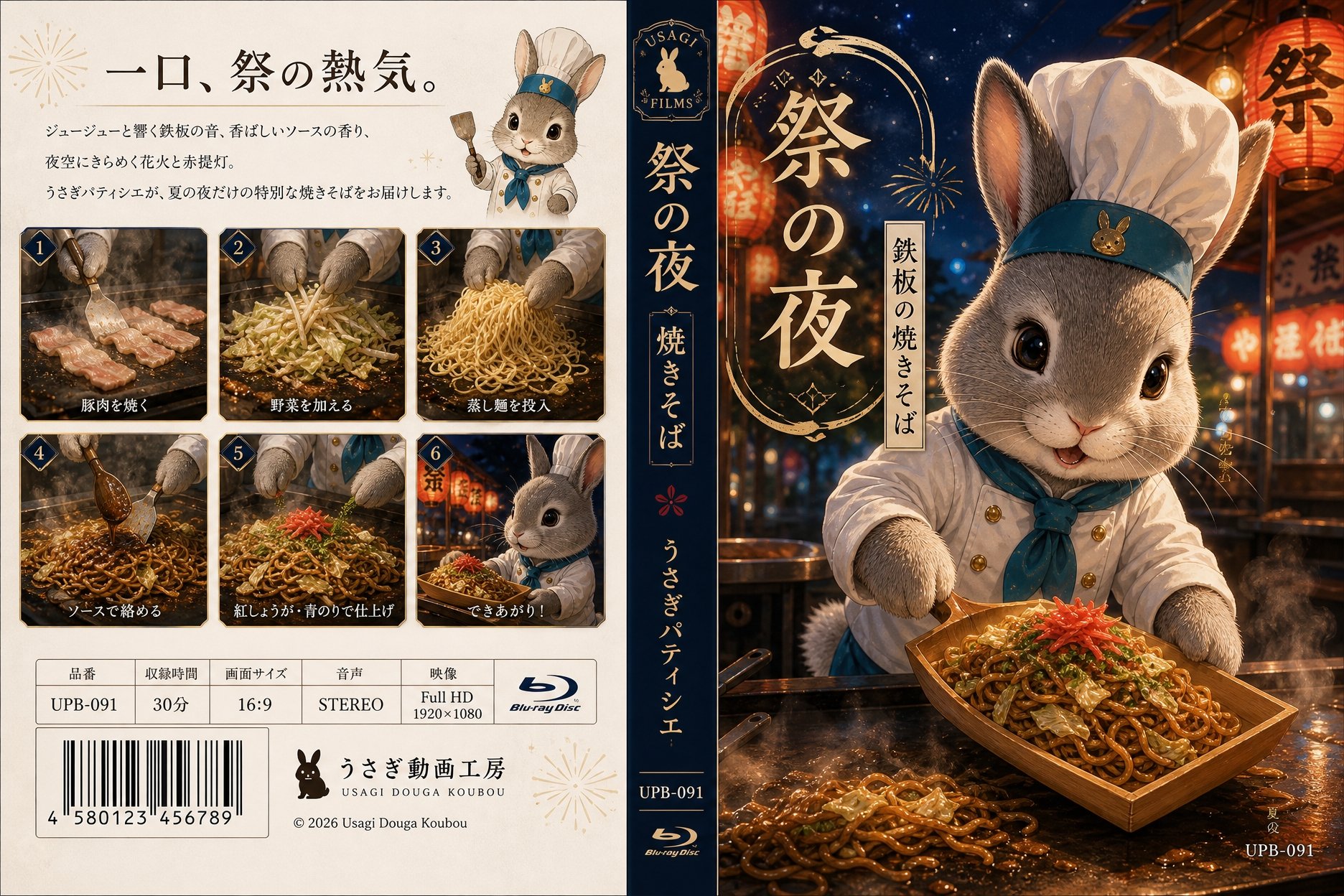 焼きそばのDVDジャケット