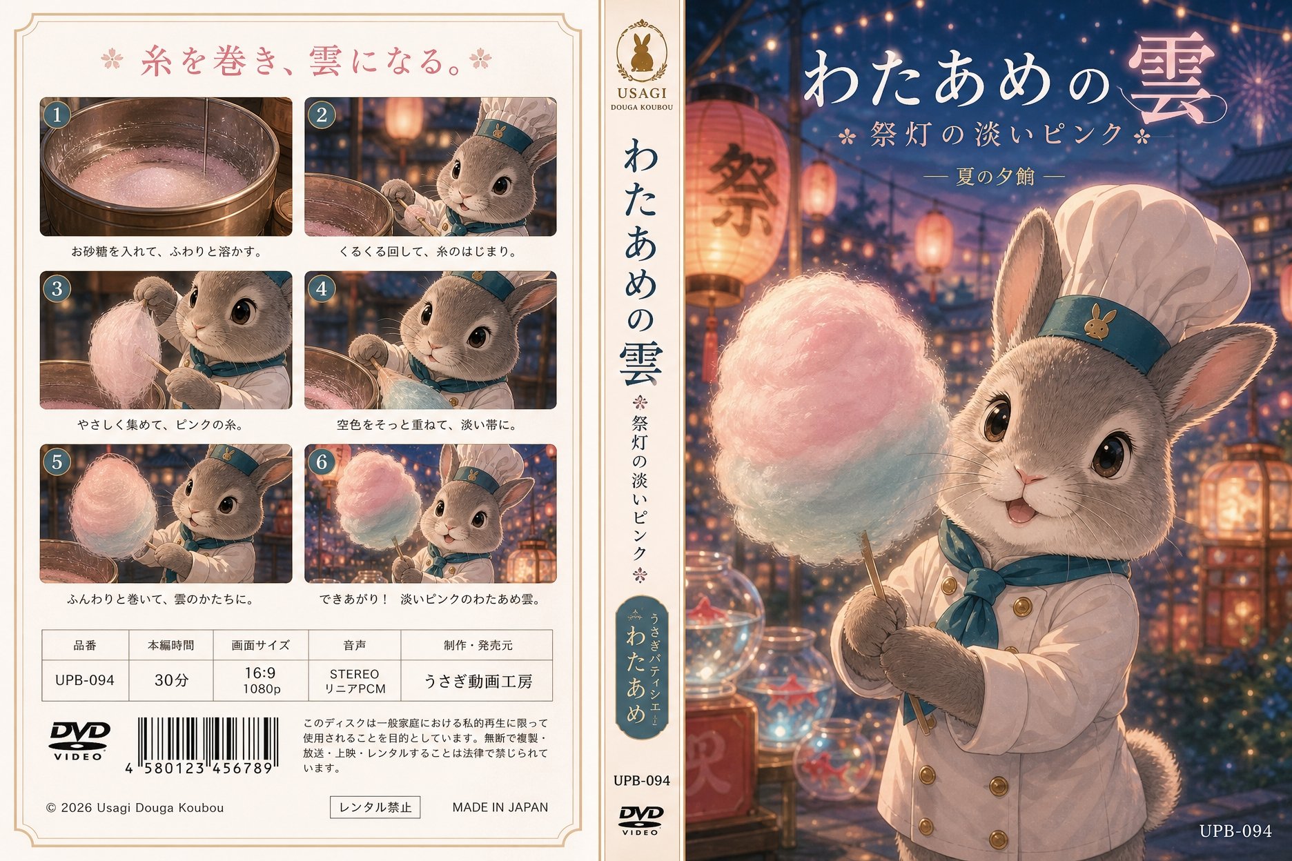 わたあめのDVDジャケット