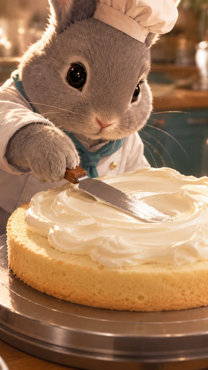 いちごのショートケーキの制作画像1